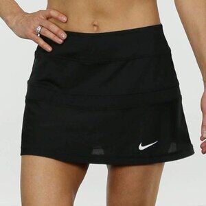 NIKE Women's DRI-FIT Tennis/Golf Skort-Black XS
